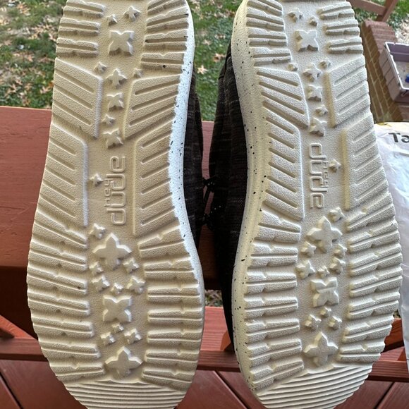 HEY DUDE WALLY YOUTH STRETCH BLACK Y5 L6 - Picture 5 of 5